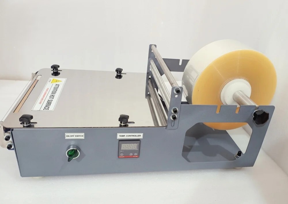 Manual Overwrapping machine Pre-Cut Film with Dot Sealer