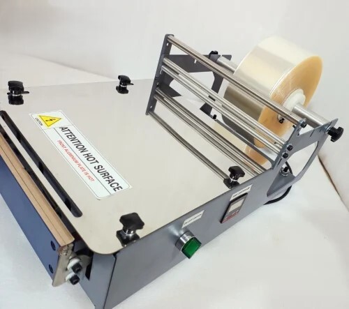 Manual Overwrapping machine Pre-Cut Film with Dot Sealer