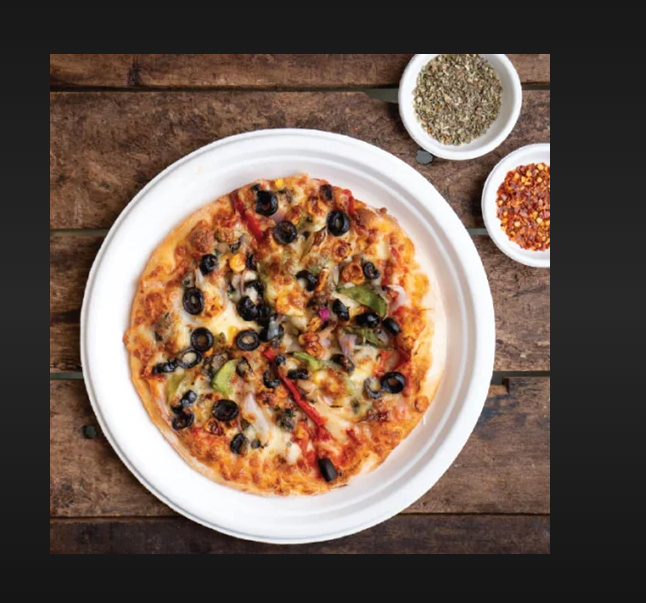 10" Round Plate - Sugar Cane Bagasse, Eco-friendly & Microwave Safe | Standard White Design For Events And Parties