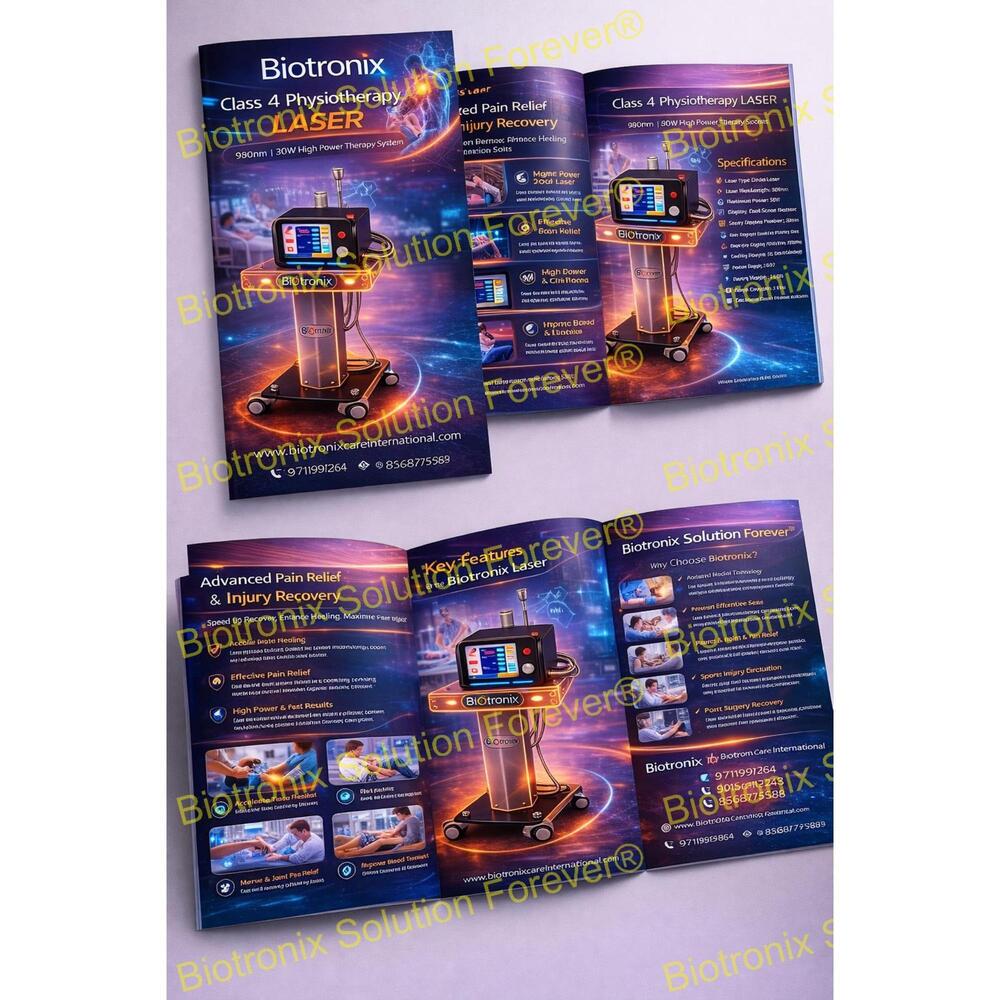 High Intensity Class 4 Laser Therapy Machine for Orthopedic Rehabilitation