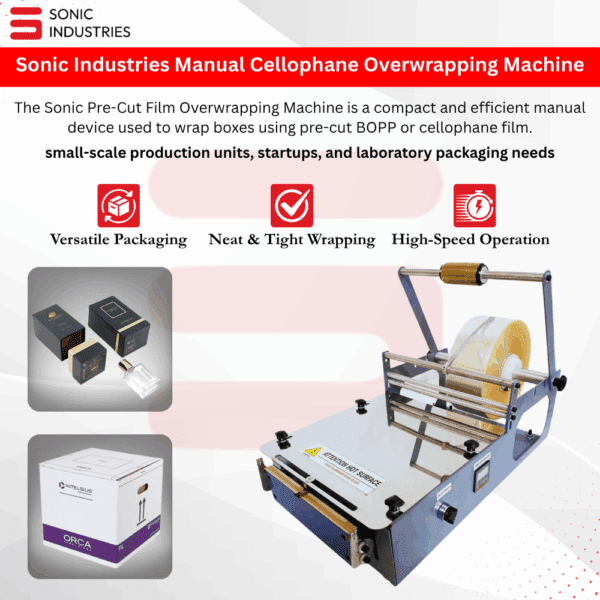 Manual Cellophane Overwrapping Machine