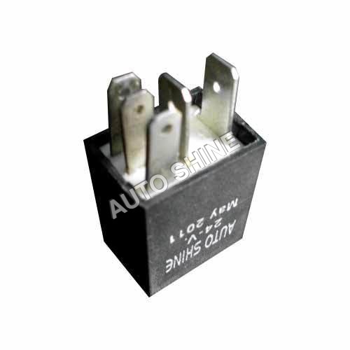 Black Relay Marsal 5 Pin 12 And 24 Volt