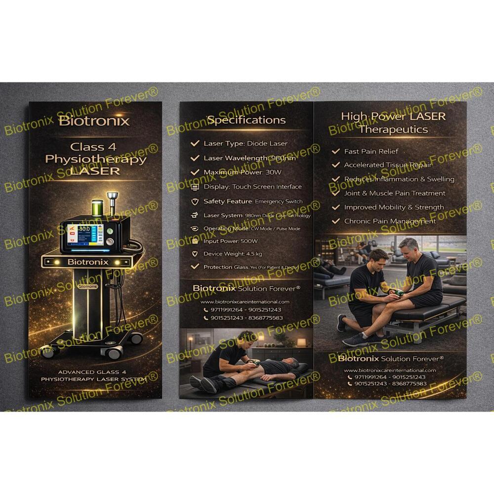 Class IV Laser Therapy Equipment for Physiotherapy and Pain Relief Centers