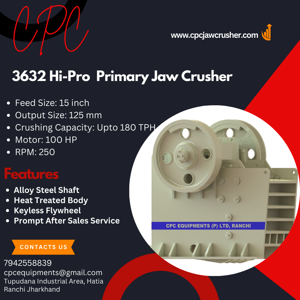 3632 Rhino MK II Stone Crusher