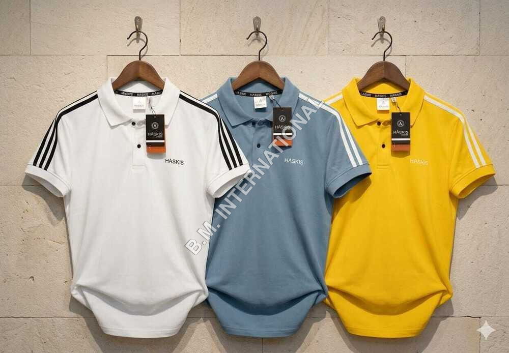 Mens Cotton Polo T-Shirt