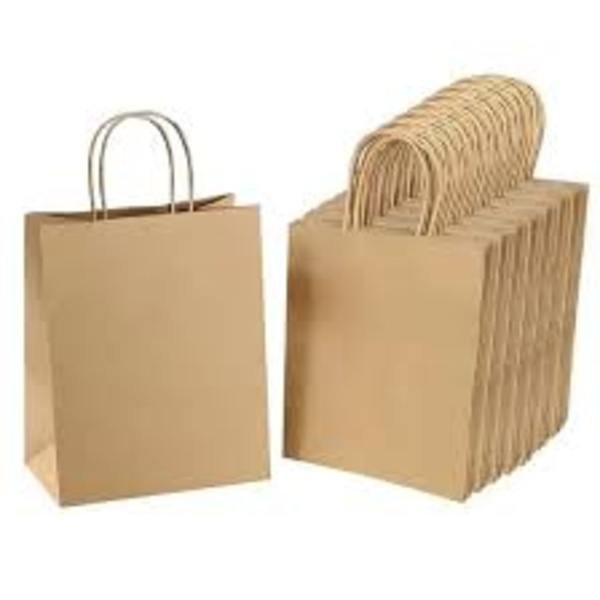 Brown Color Shopping Bag
