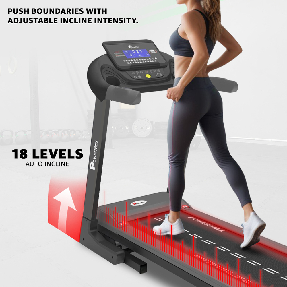 TAC-400 AC Motorized Treadmill with Auto Incline
