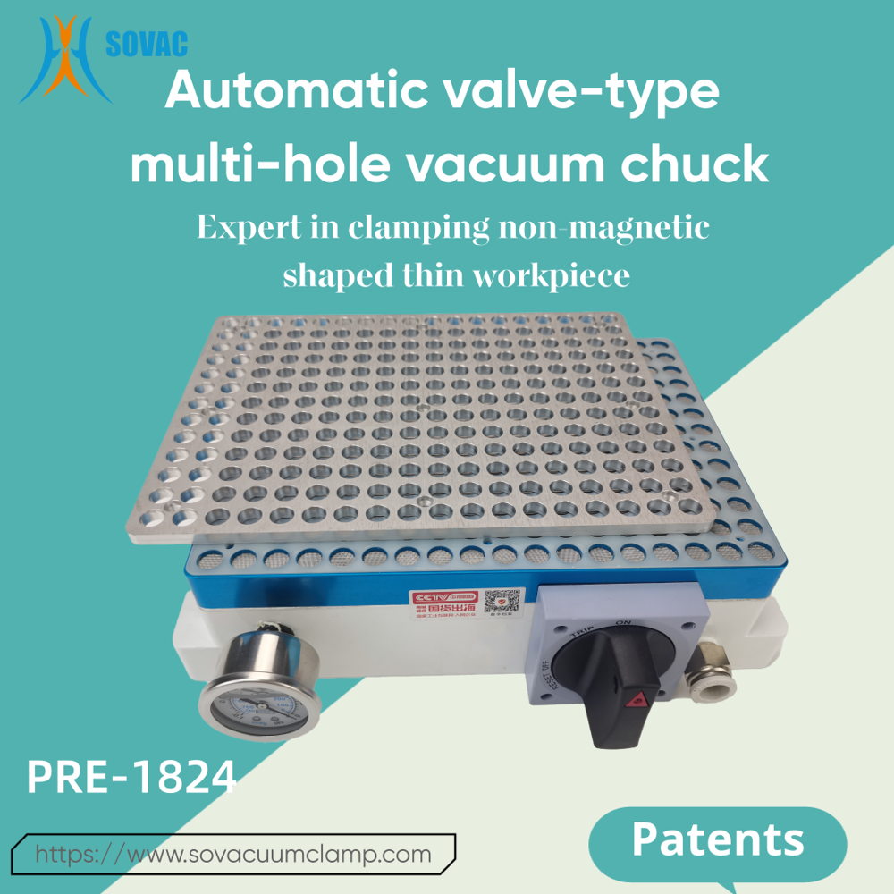 PRE-1824 Vacuum clamping table for non-ferrous metal precision clamping