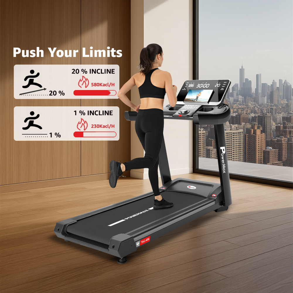 TAC-450 AC Motorized Treadmill with Large Display