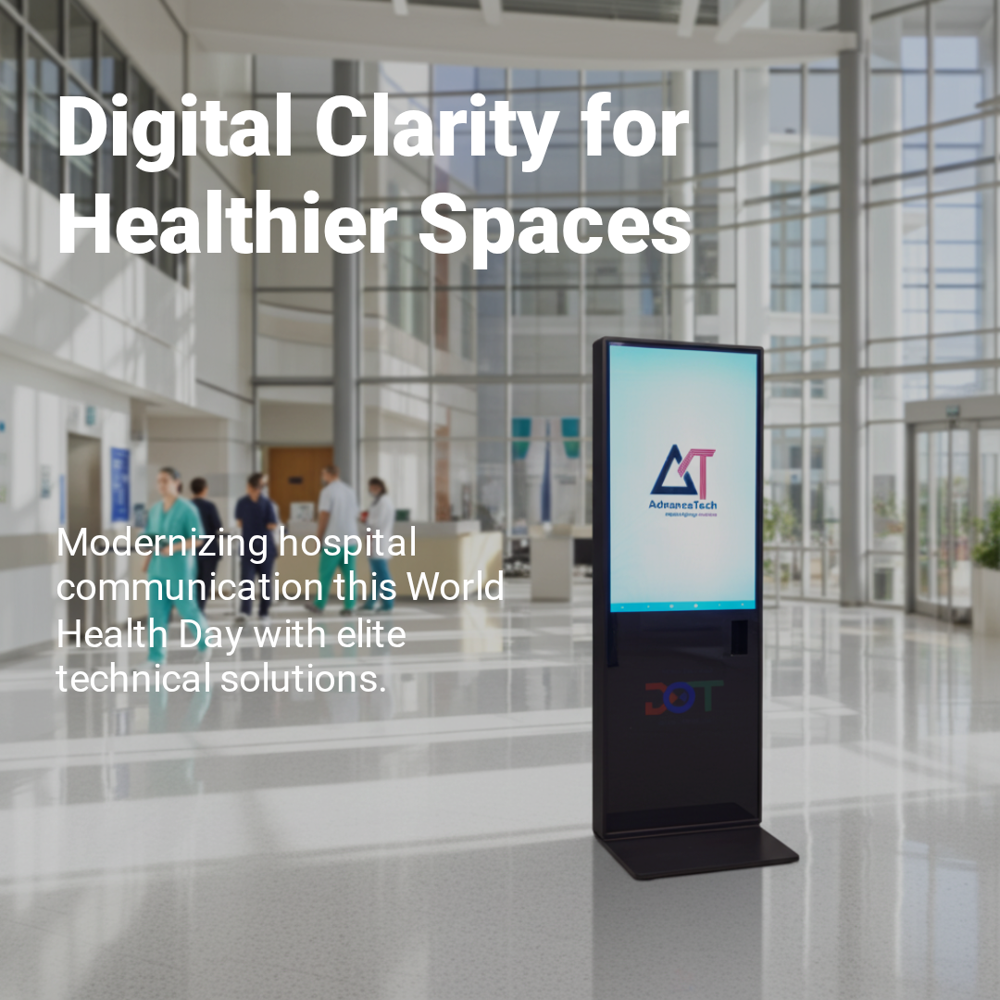 Digital signage for hospitals