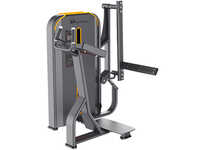 O-016a Standing Glute Extension - Steel Frame, 1370x1010x1570 Mm, Black Cushion, Adjustable Roller, Nylon Pulley