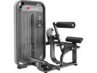 St-009 Back Extension - Steel Frame 128.5x105.5x153cm Silver, Adjustable Waist, Magnetic Lock, Dual-layer Padding