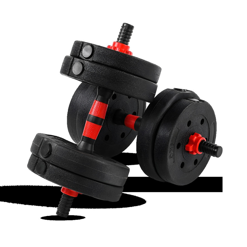 PDS-20P PVC Coated Cement Dumbbells Set