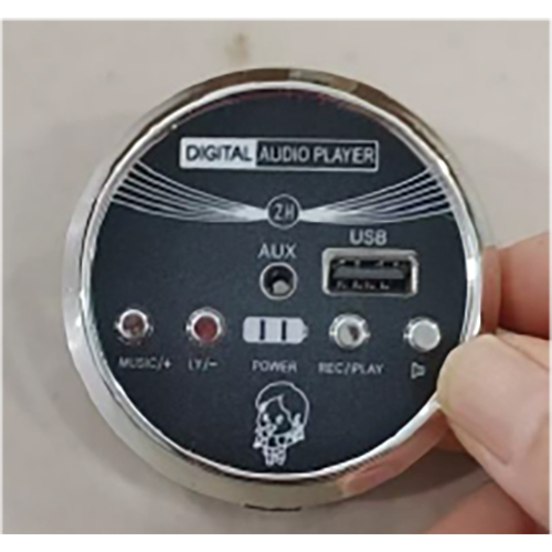 Round MP3 with Bluetooth