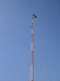 Industrial Self Supporting Steel Tower