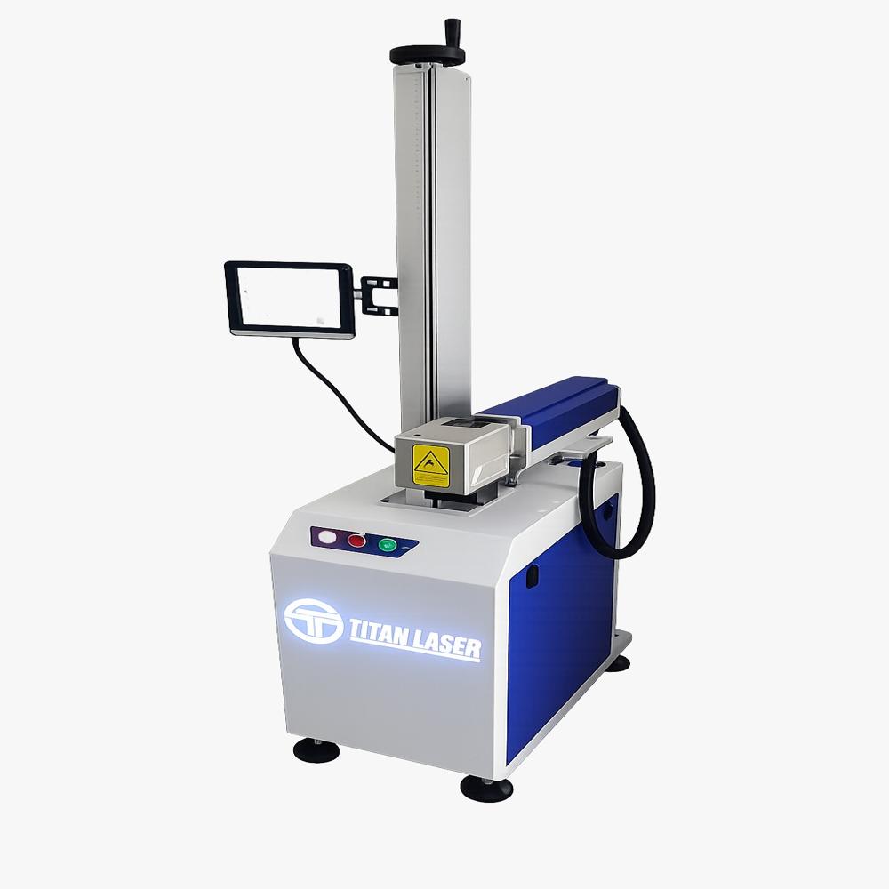 Online Flying Fiber Laser Marking Machine - Accuracy: 0.01 Mm
