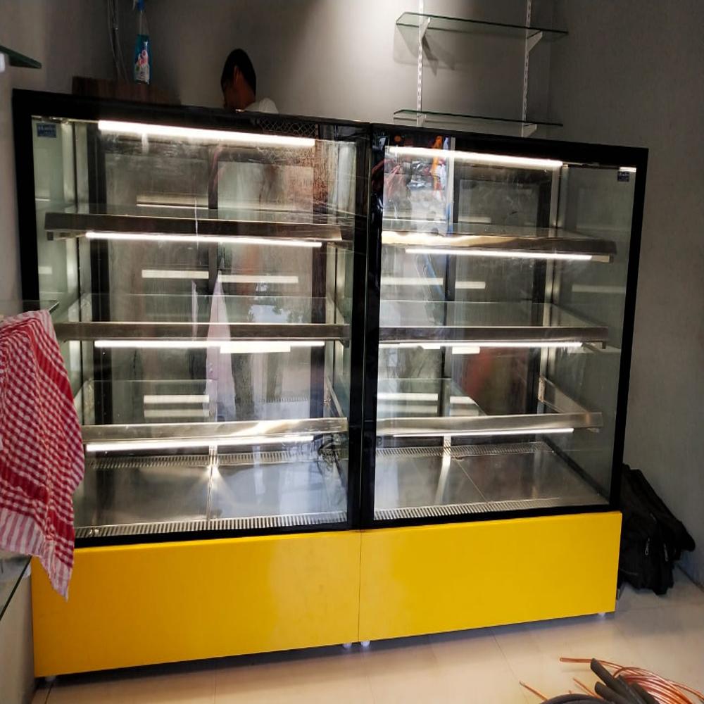 Refrigerator Display Case For Cake - Color: Customized