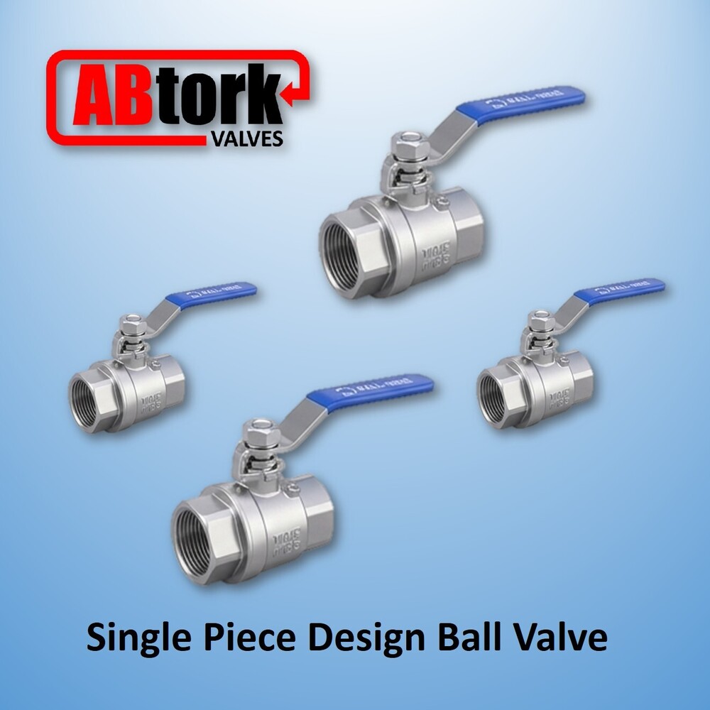 Single Piece Design Ball Valve