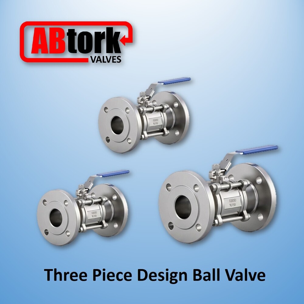 Three Piece Design Ball Valve