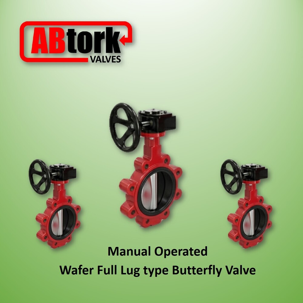 Manual Operated Wafer Full Lug Type Butterfly Valve