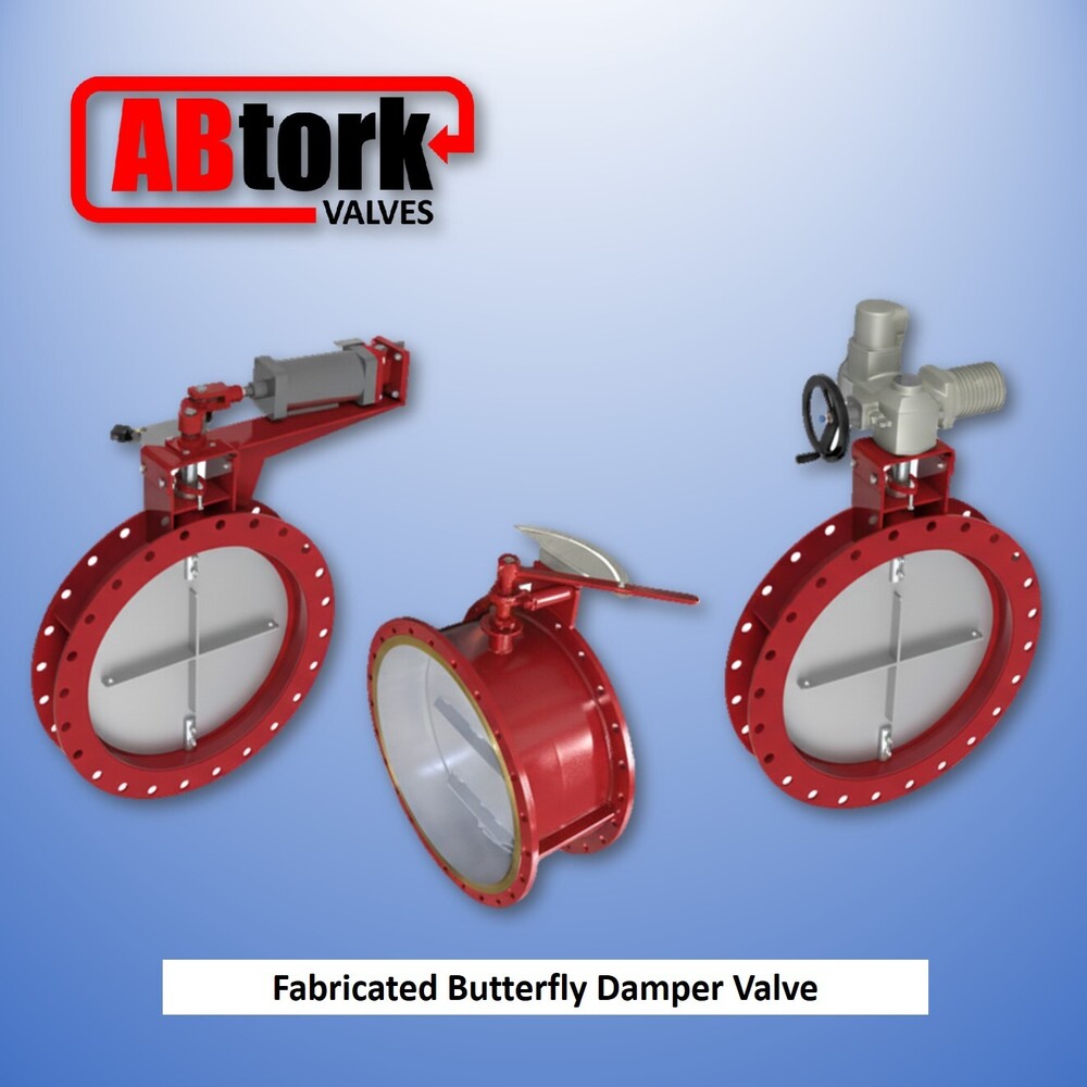 Fabricated Butterfly Damper Valve