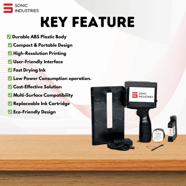 Abs Model Handheld Thermal Inkjet Printer