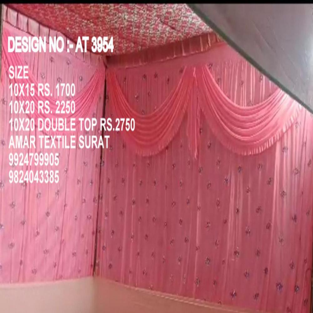 Decorative Parda Design For Tent - Attributes: Washable