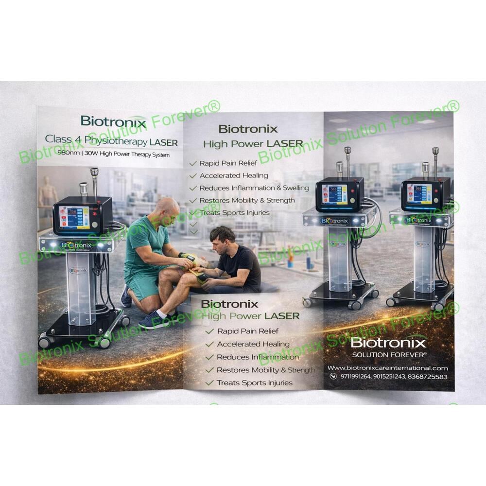 Professional Class 4 Laser Physiotherapy Device for Pain Relief Treatment