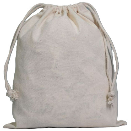 Organic Cotton Drawstring Bag