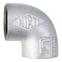 Gi Elbow - Material: Malleable Cast  Iron