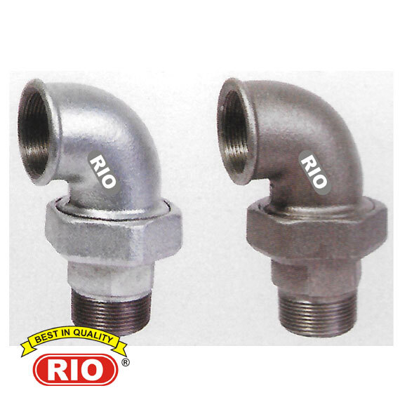 Union Elbow, MF, FlatTaper Seat