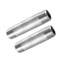G.i. Pipe Nipple - Barrel Nipple - Bend Radius: Not Recommended For Bending