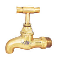 Brass Bib Cock - Coating Type: Nickel-chrome