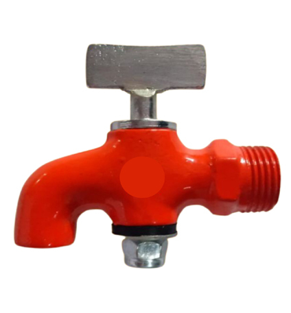 C.I. Taper Cock with Nut