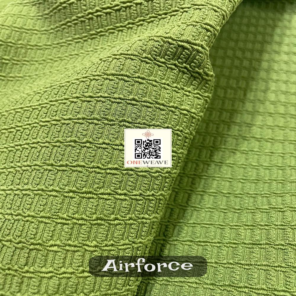 Airforce Polyester Fabric - 100% Polyester, 58-60 Inches Wide, Airforce Blue | Tear-resistant, Fade & Wrinkle Resistant, Moisture Wicking