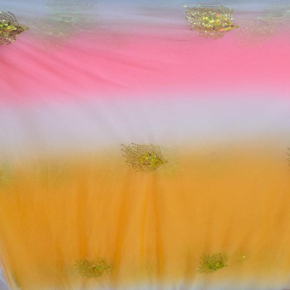 Premium Galaxy Work Decorative Fabric