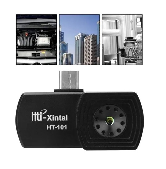 True Sense Thermal Camera, Type-C Micro USB Mini Infrared Imager Hti Thermal Camera for Mobile Phone, HT-101