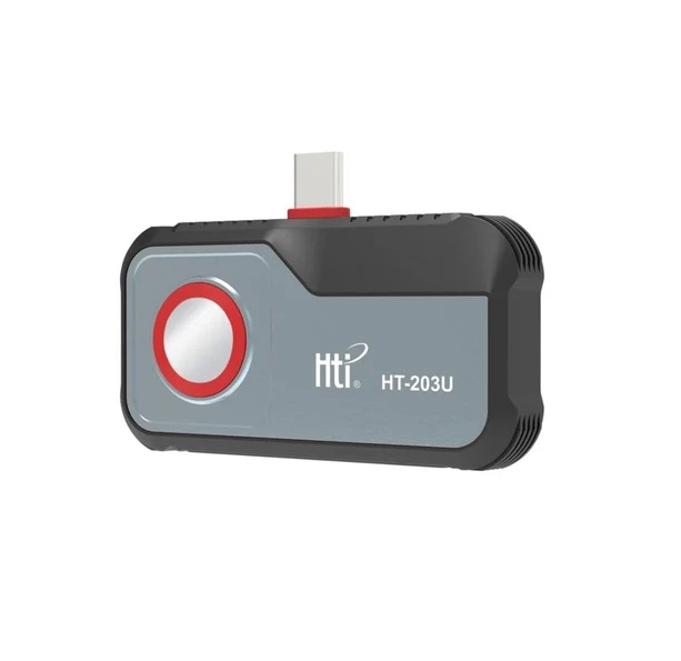 True Sense 256X192 IR Resolution Hti HT-203U Thermal Camera for Android Phone Fully Adjustable, HT-203U