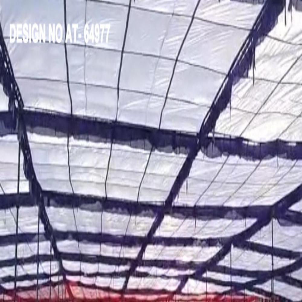 White Colored Mandap Ceiling Decoration
