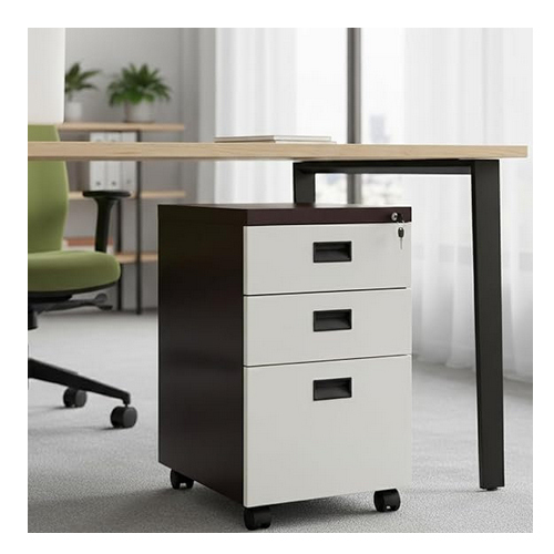 Solimo Metal 3 Drawer