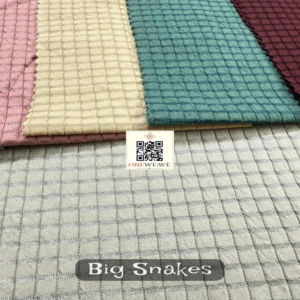 BIG SNAKES POLYESTER FABRIC