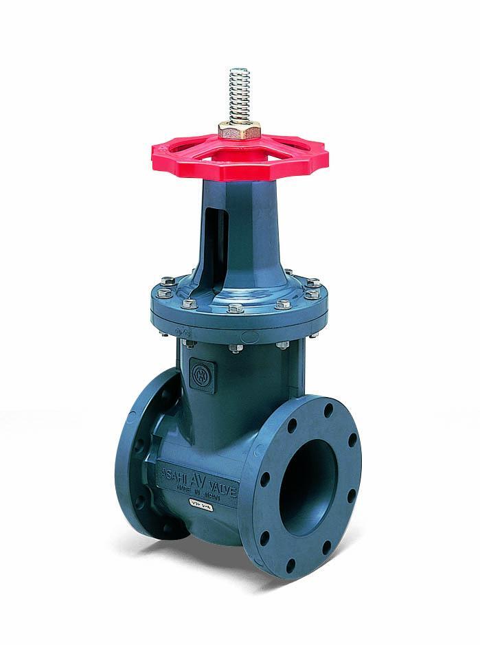 Outer Screw Round Handle Soft Seal Type Gate Valve