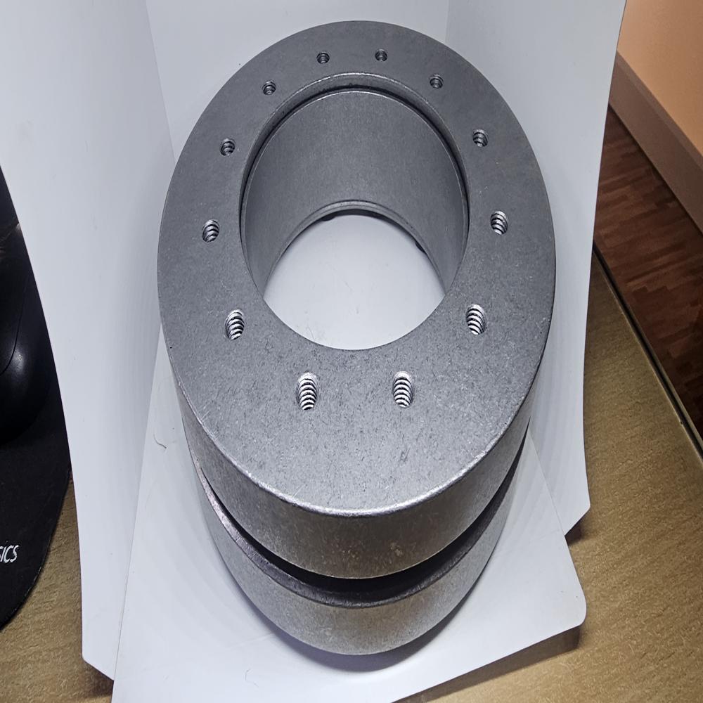 Shrink Disc Locking Assembly - Color: Steel