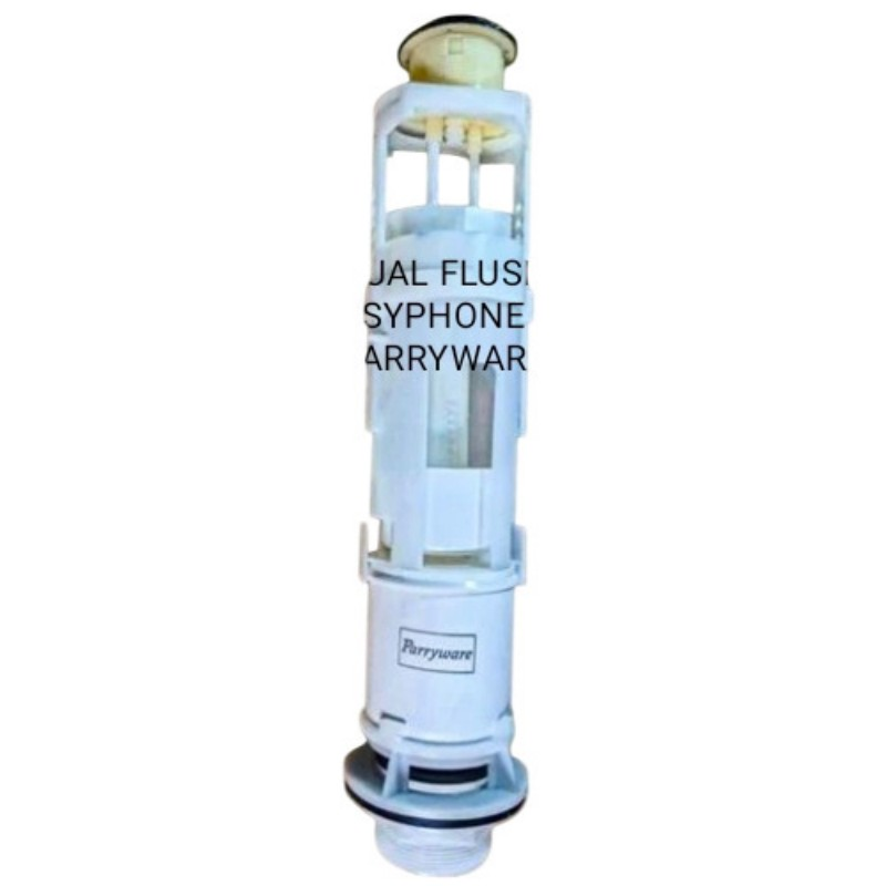Dual Flush Syphone Parryware - Color: White