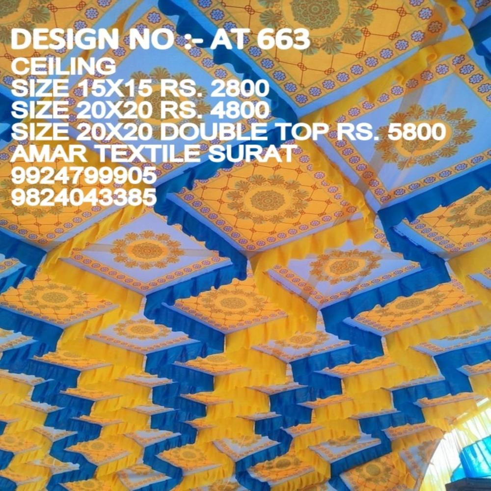 Mandap ceiling decoration for weddings