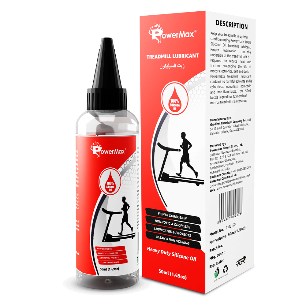 PMS-50 Silicone oil - Treadmill Belt Lubricant (50ml)