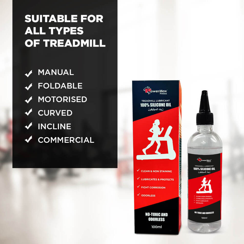 PMS-100 Silicone oil - Treadmill Belt Lubricant (100ml)