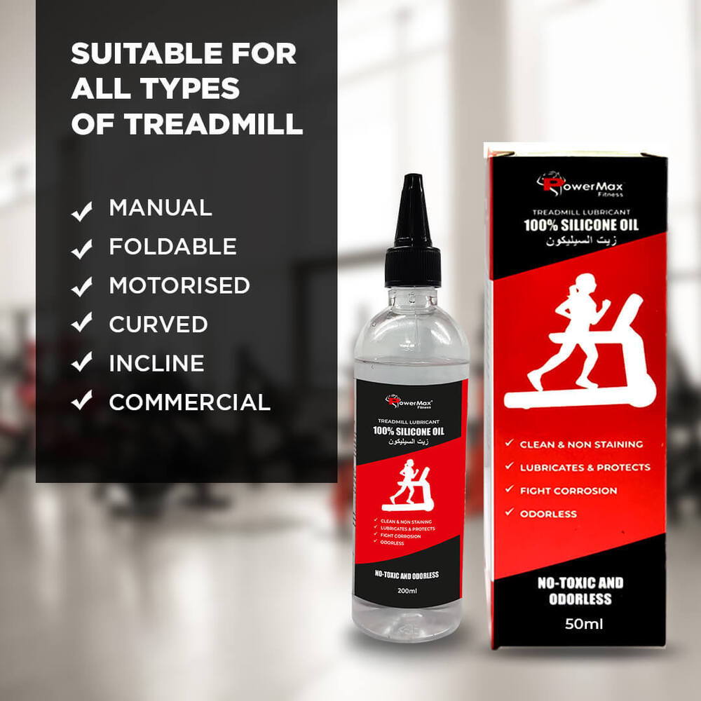 PMS-200 Silicone oil - Treadmill Belt Lubricant (200ml)