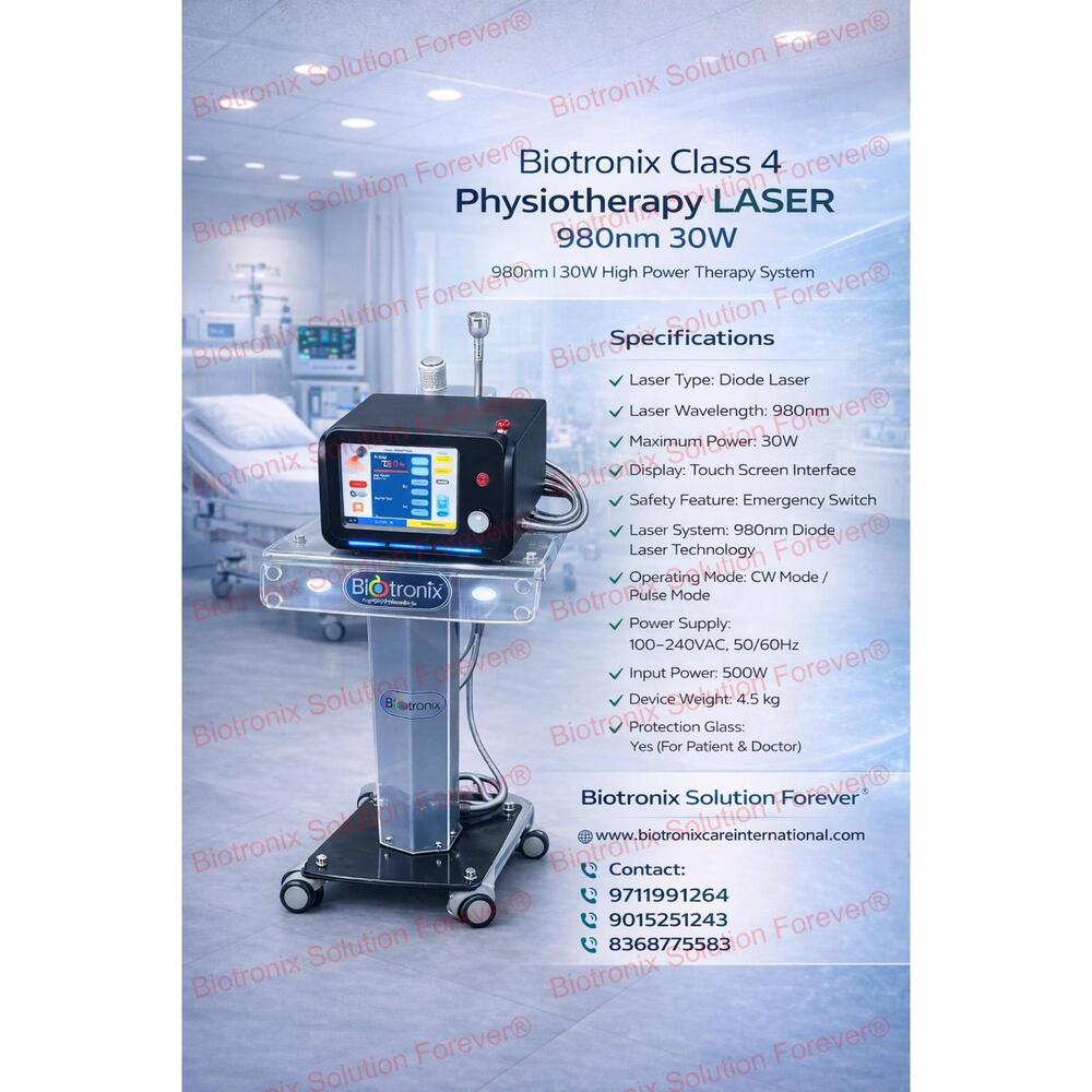 High Power Class IV Laser Therapy System for Muscle Pain Relief