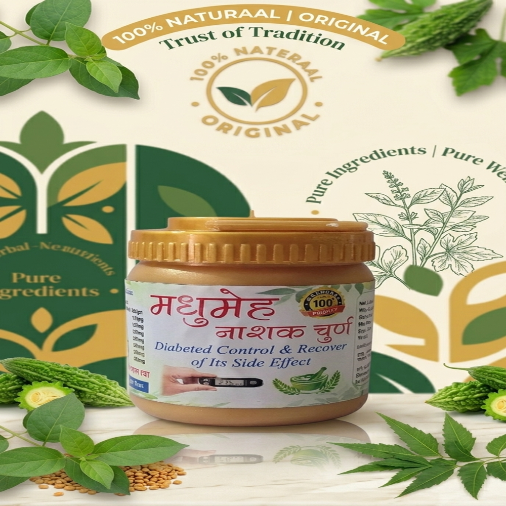 Madhumay Nashak Churna - Cultivation Type: Organic